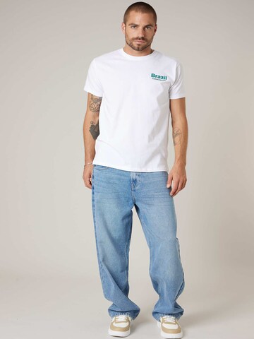 Loosefit Pantalon 'Paggy' Deeluxe en bleu : devant