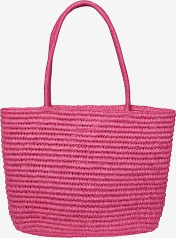 PIECES Shopper 'Betta' in Pink: front