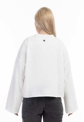 DreiMaster VintageSweater majica 'Idem' - bijela boja