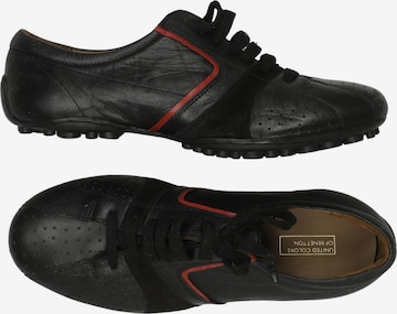 UNITED COLORS OF BENETTON Halbschuh 40 in Schwarz: Vorderseite