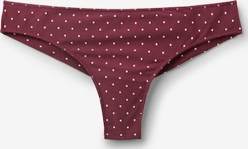Tezenis Thong in Red: front