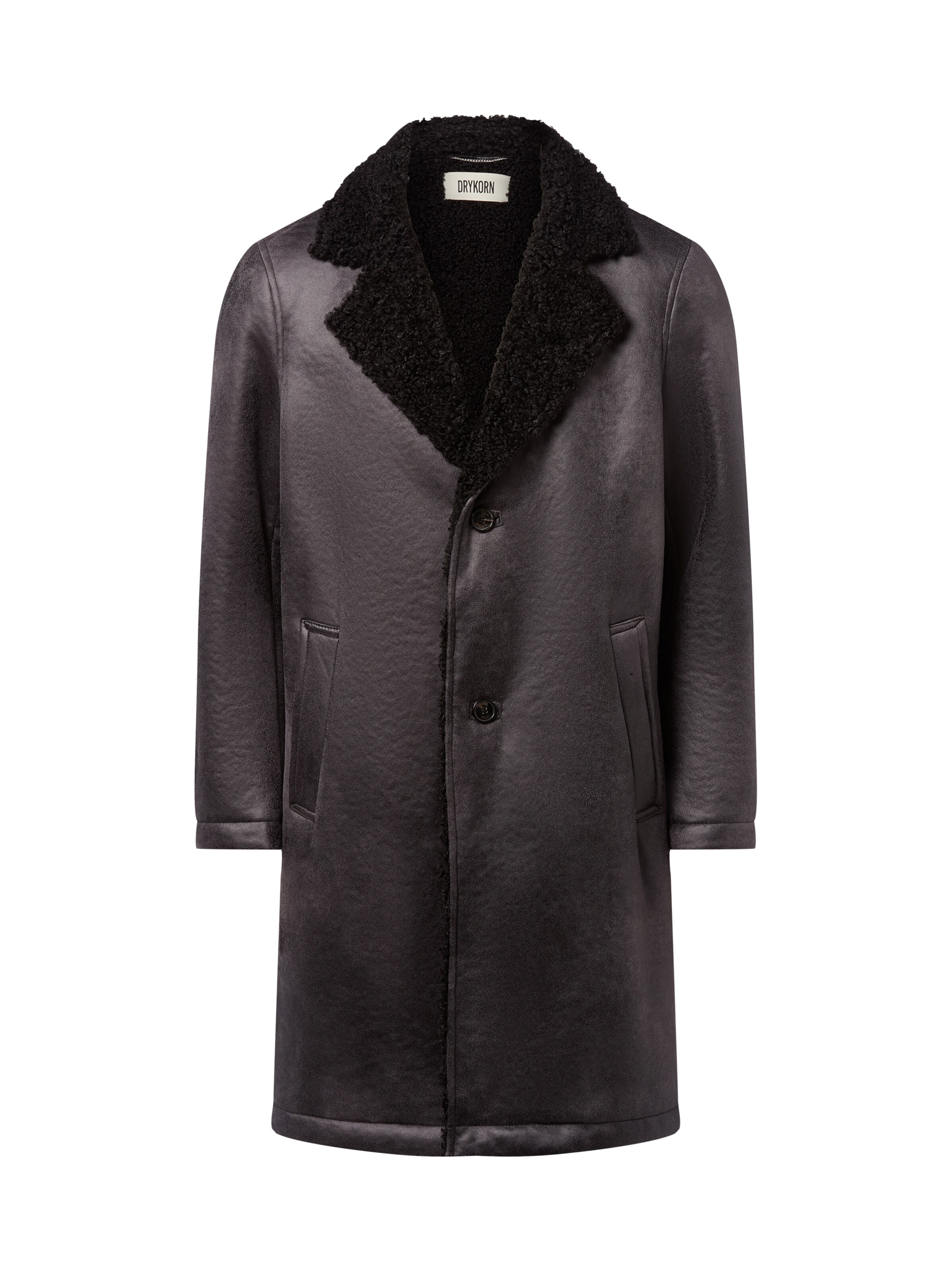 DRYKORN Winter coat ' Soleno ' in Grey: front