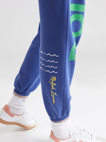 Effilé Pantalon Polo Ralph Lauren en bleu