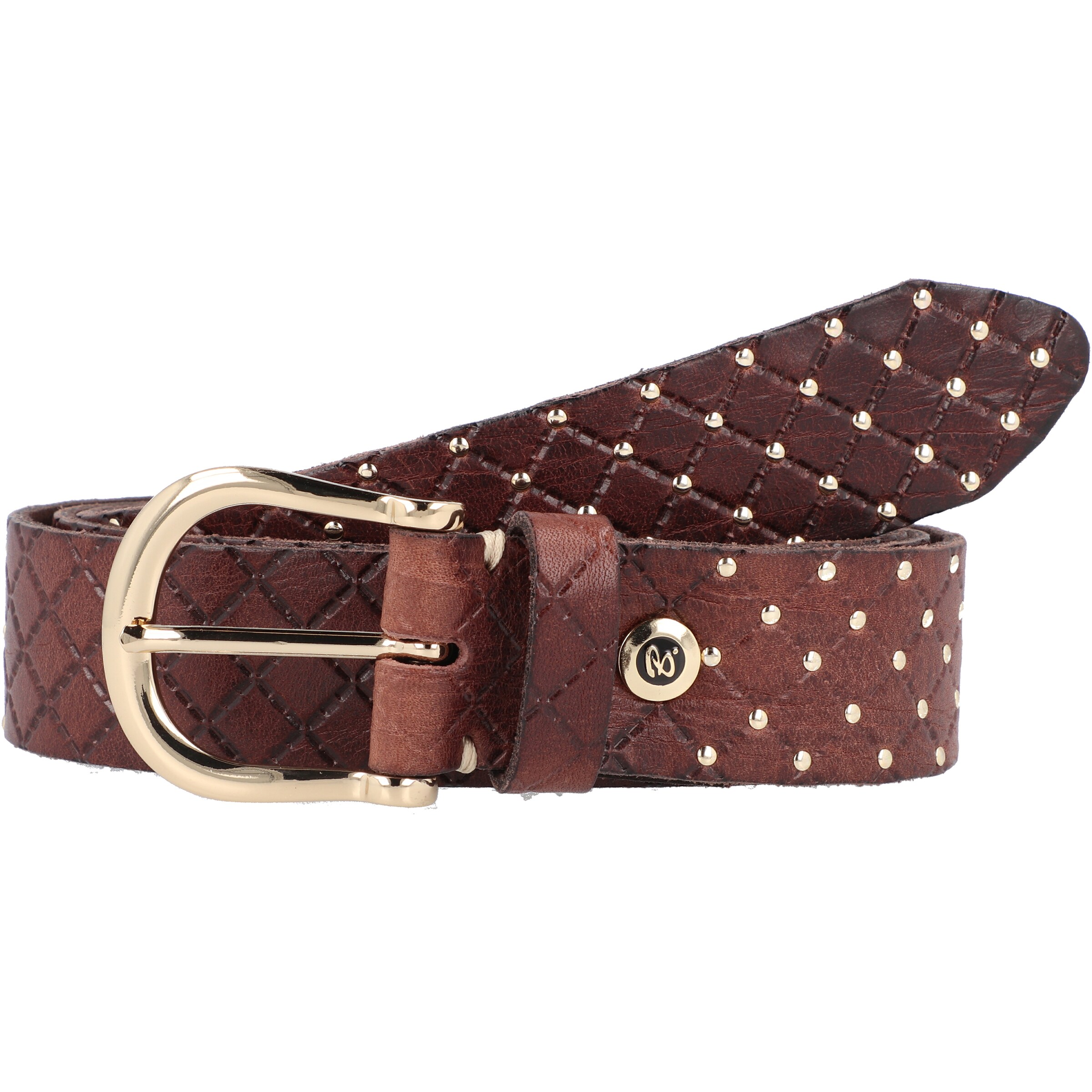 Cintura di B.BELT in marrone: frontale