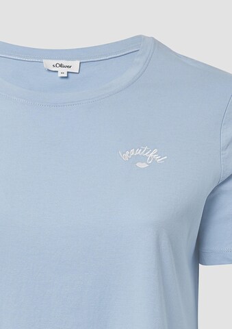 T-shirt s.Oliver en bleu