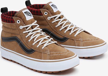 Baskets hautes VANS en marron