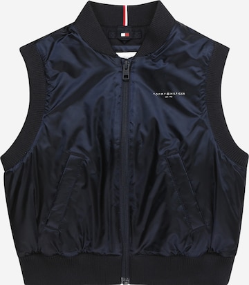 TOMMY HILFIGER Bodywarmer 'ESSENTIAL' in Blauw: voorkant