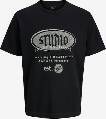 Maglietta 'JORMEADOWS' di JACK & JONES in nero: frontale