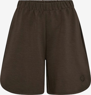 Pantalon 'Ezra' Levete Room en marron : devant