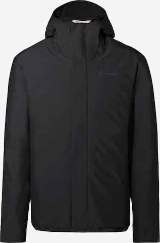 VAUDE Outdoor jacket in Black: front
