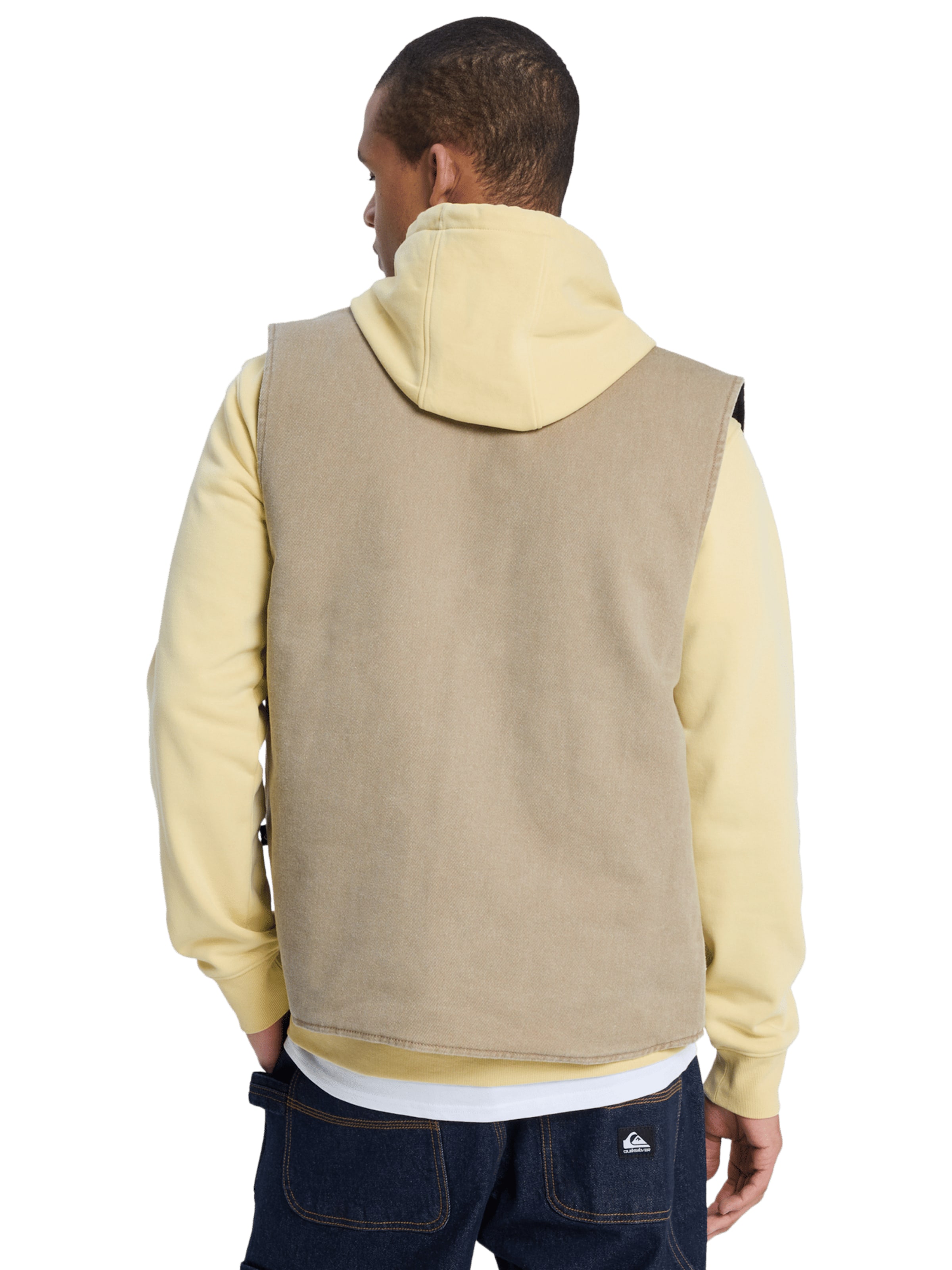 QUIKSILVER Between-Season Jacket 'Surf Chores' in Beige