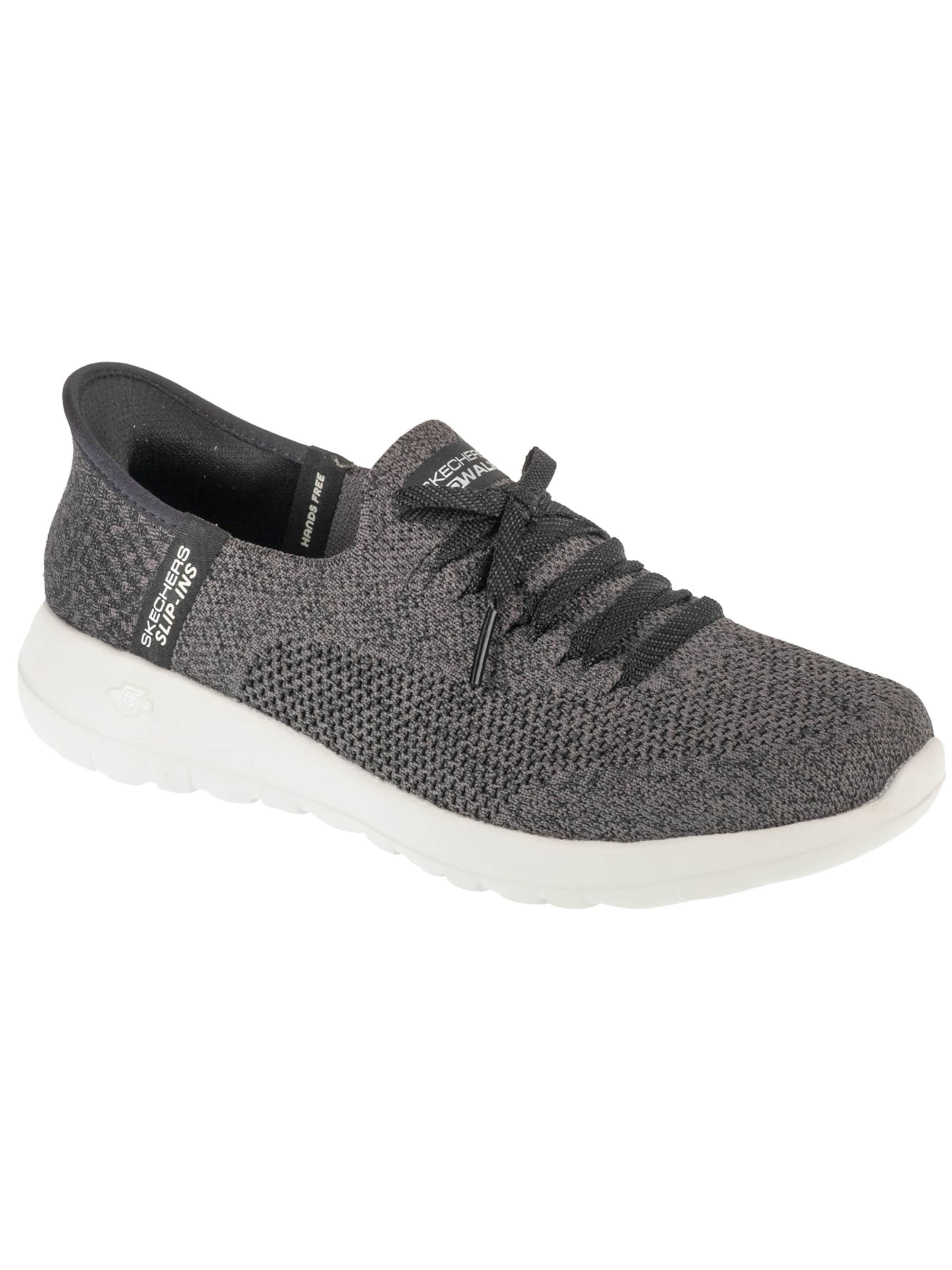 SKECHERS Platform trainers 'Go Walk Joy - Abby' in Grey: front