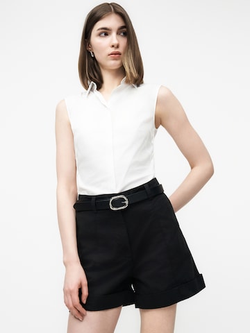 BOSS - Blusa 'Burbella' en blanco