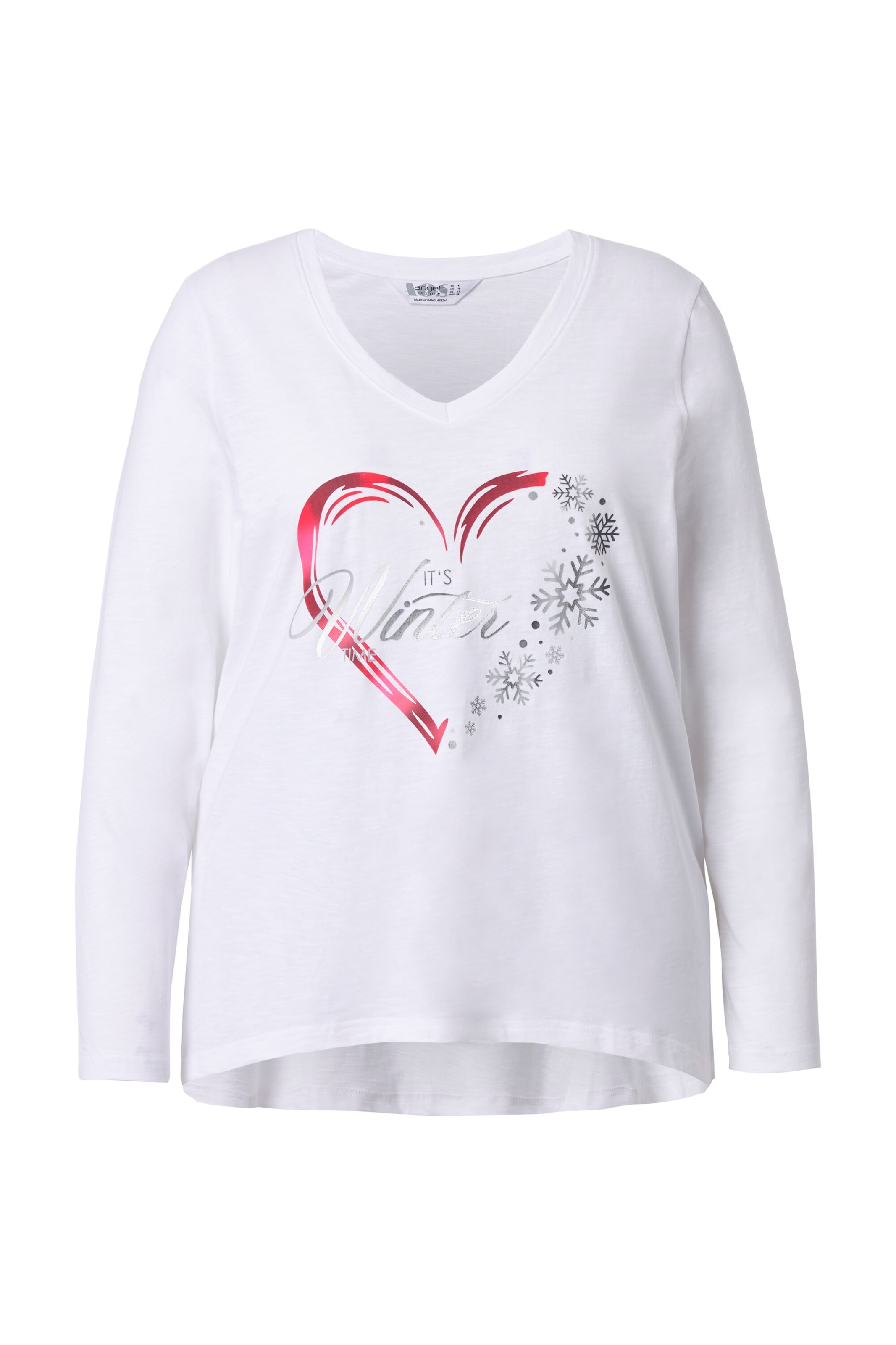 Angel of Style Shirt in White: front