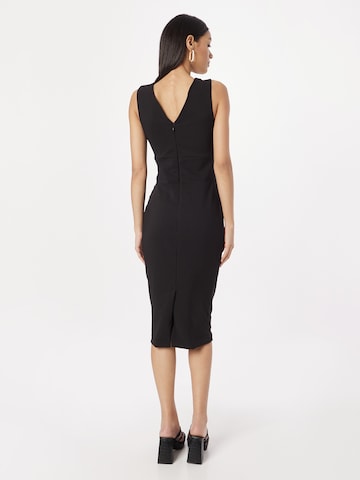 Coast Sheath Dress 'Plunge' in Black