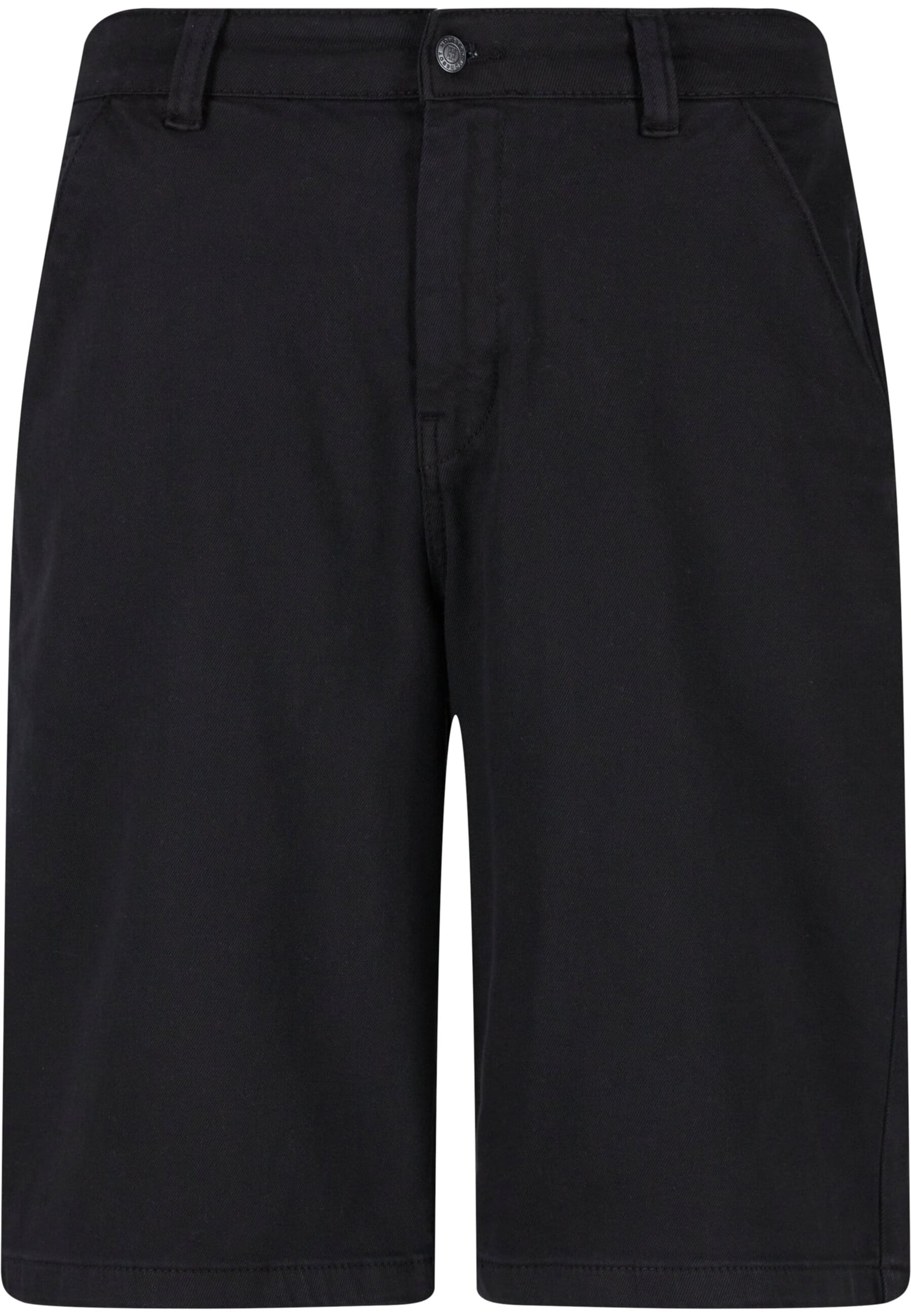 HOMEBOY - Loosefit Pantalón chino 'Monster' en negro: frente