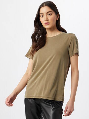 T-shirt 'Ella' Soft Rebels en vert : devant