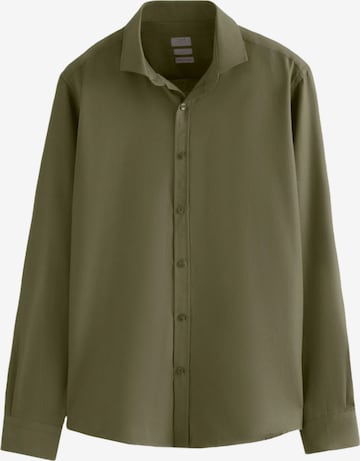 D’S Damat Zakelijk overhemd in Groen: voorkant