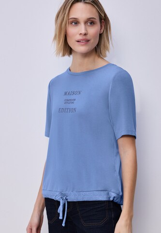 STREET ONE Shirt in Blue: front