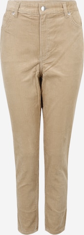 Monki Regular Broek in Beige: voorkant