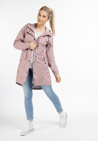 Manteau fonctionnel Schmuddelwedda en rose