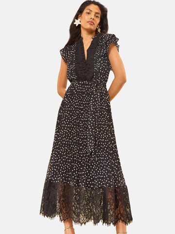 love & roses Dress in Black: front