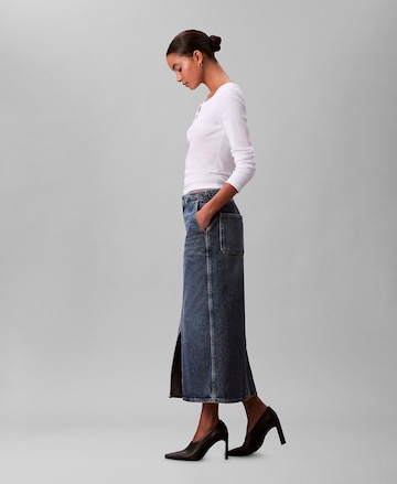 Jupe Calvin Klein Jeans en bleu