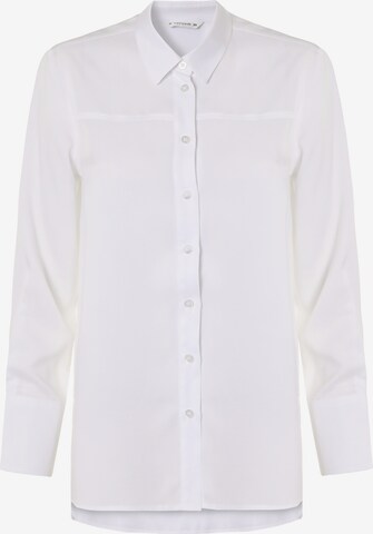 TATUUM - Blusa 'PRECJA' en blanco: frente