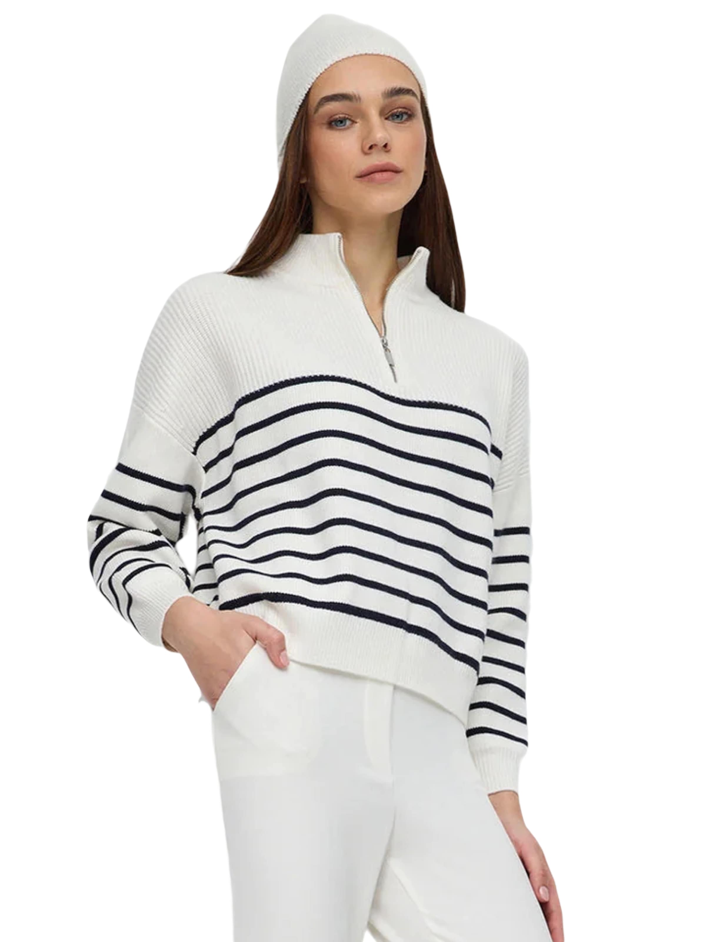 No Matter What Trui in Wit: voorkant