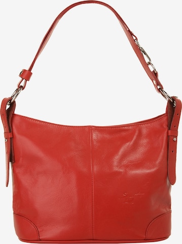 Samantha Look Schultertasche in Rot: Vorderseite