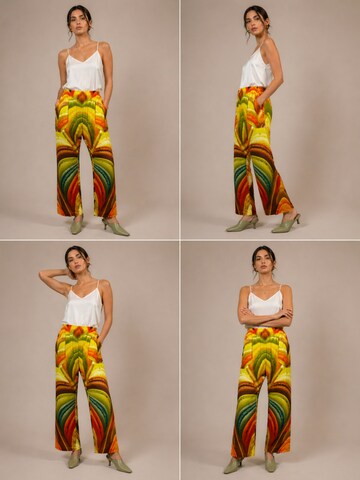 fabrari Loose fit Trousers 'Viskose Hose' in Mixed colours