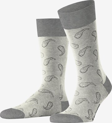 BURLINGTON Socken 'Paisley' in Grau: Vorderseite