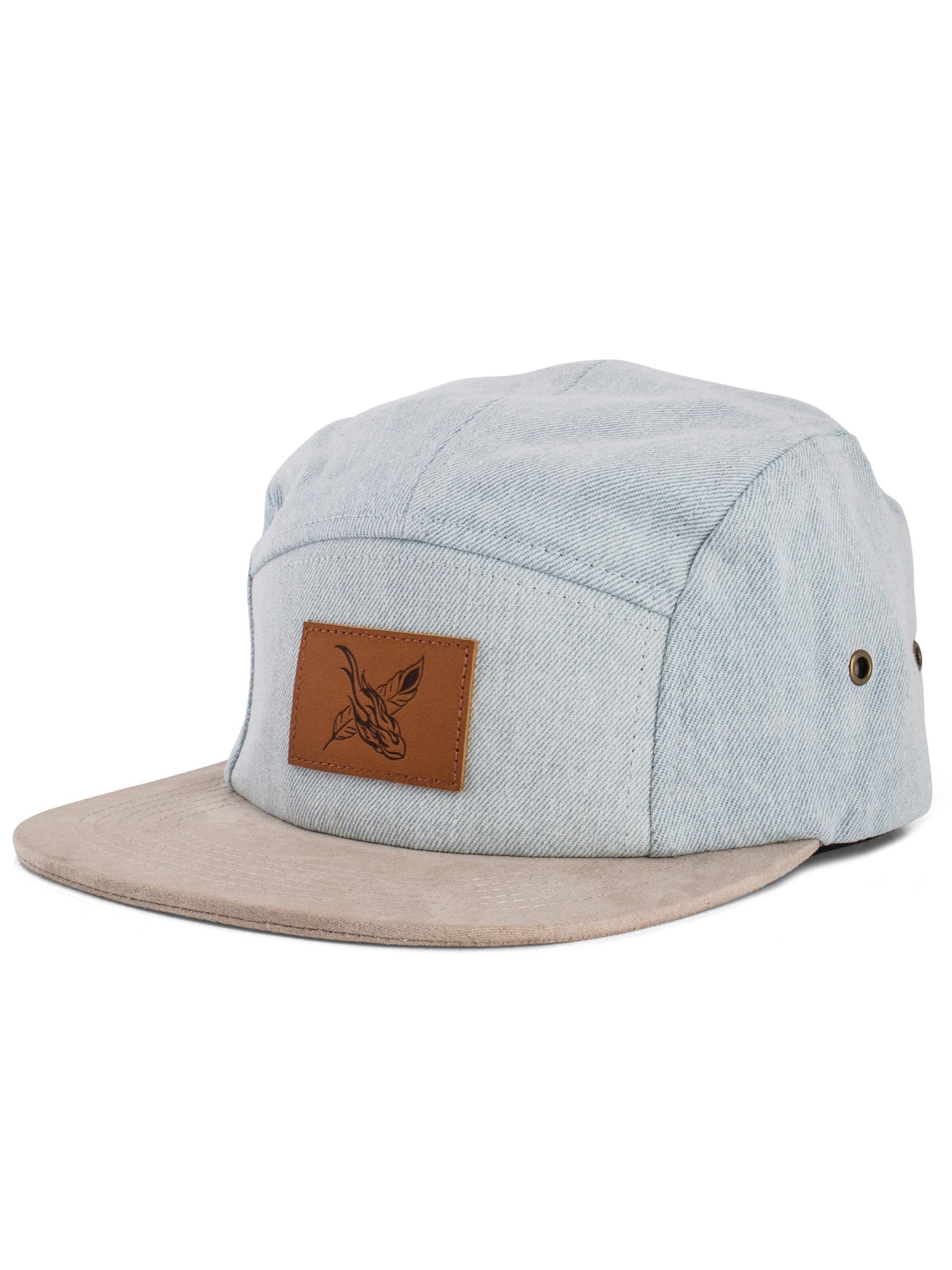 Blackskies Cap 'Port 5-Panel'‌‌‌‌ in Blau: Vorderseite