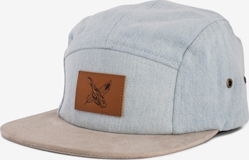 Blackskies Cap 'Port 5-Panel' in Blau: Vorderseite
