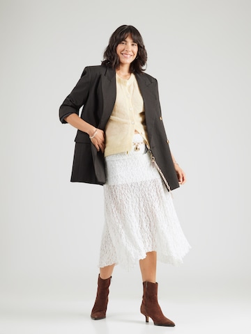 Cardigan FRNCH PARIS en jaune