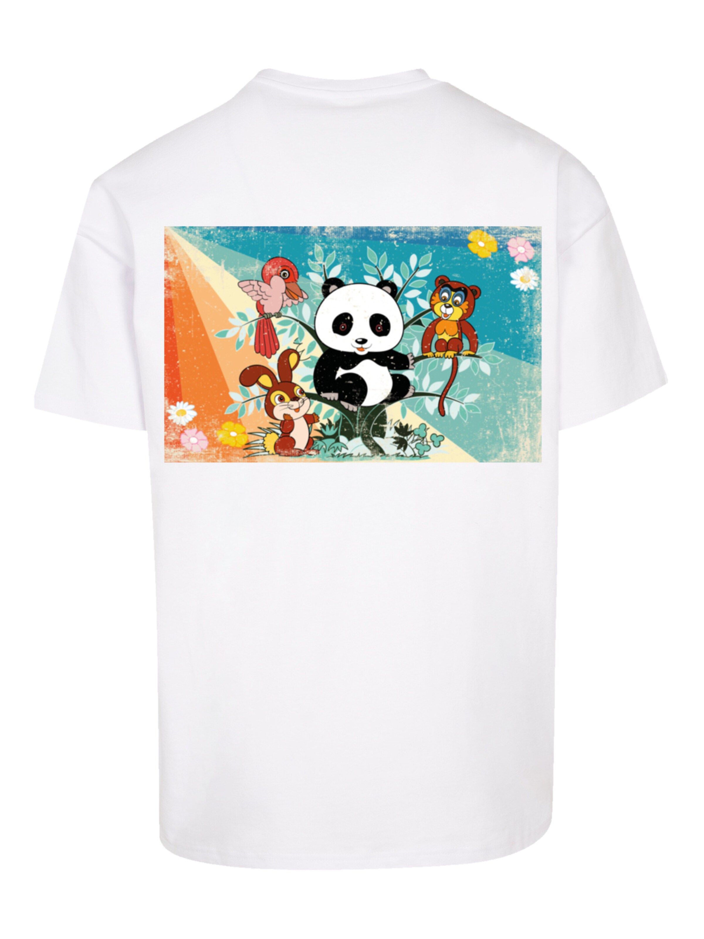 T-Shirt 'Tao Tao Heroes of Childhood' F4NT4STIC en blanc
