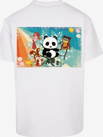 F4NT4STIC Shirt 'Tao Tao Heroes of Childhood' in Wit