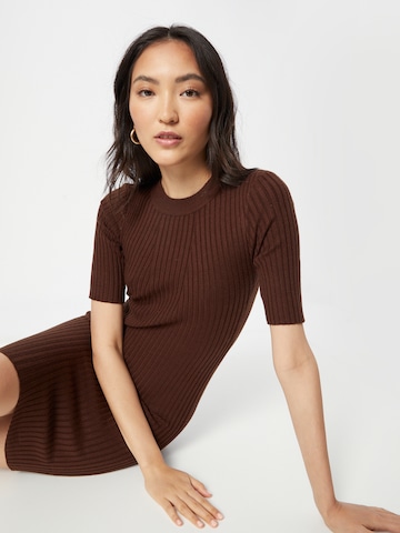 PIECES Dress 'CRISTA' in Brown
