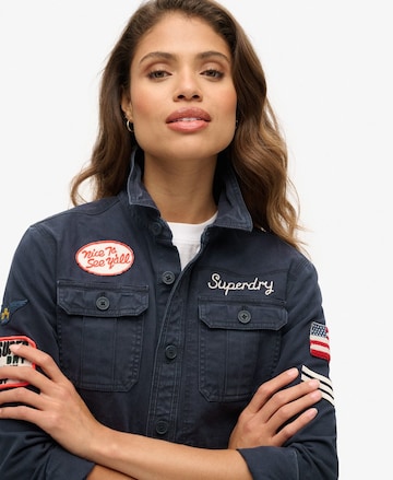 Veste mi-saison Superdry en bleu
