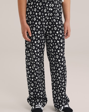 WE Fashion tavaline Püksid, värv must