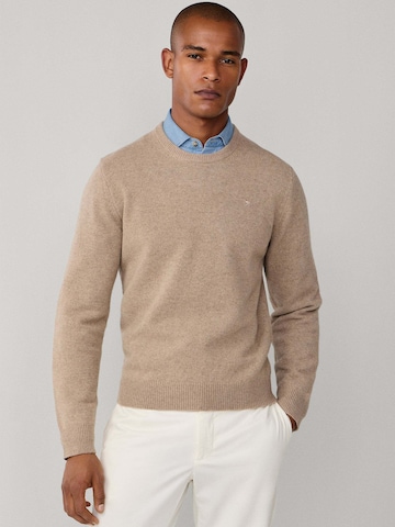 Hackett London Pullover in Beige: Vorderseite