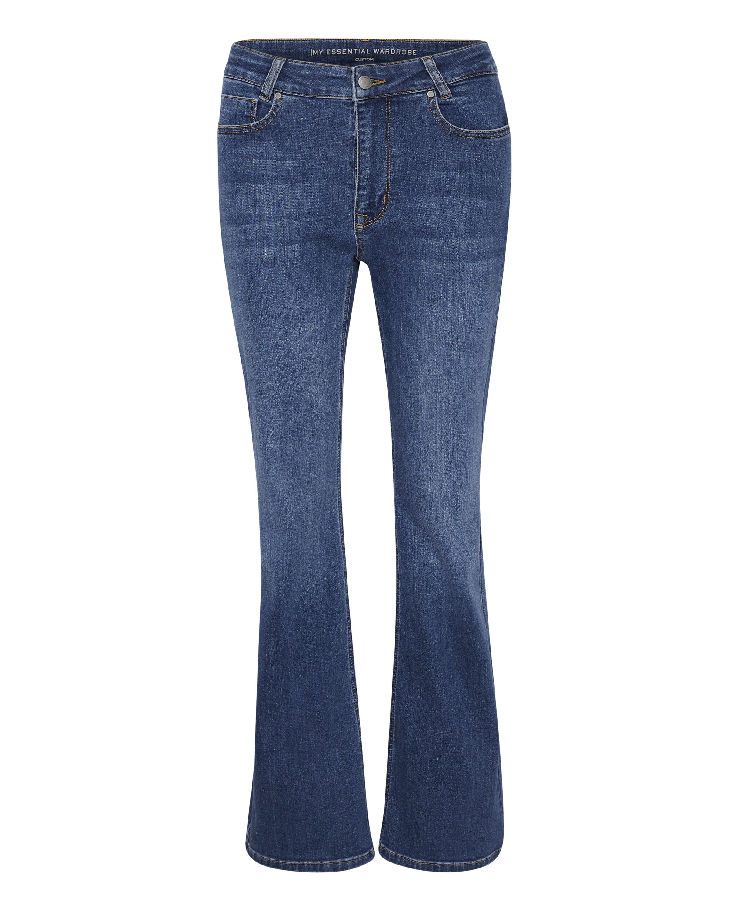 My Essential Wardrobe Bootcut Džíny – modrá: přední strana