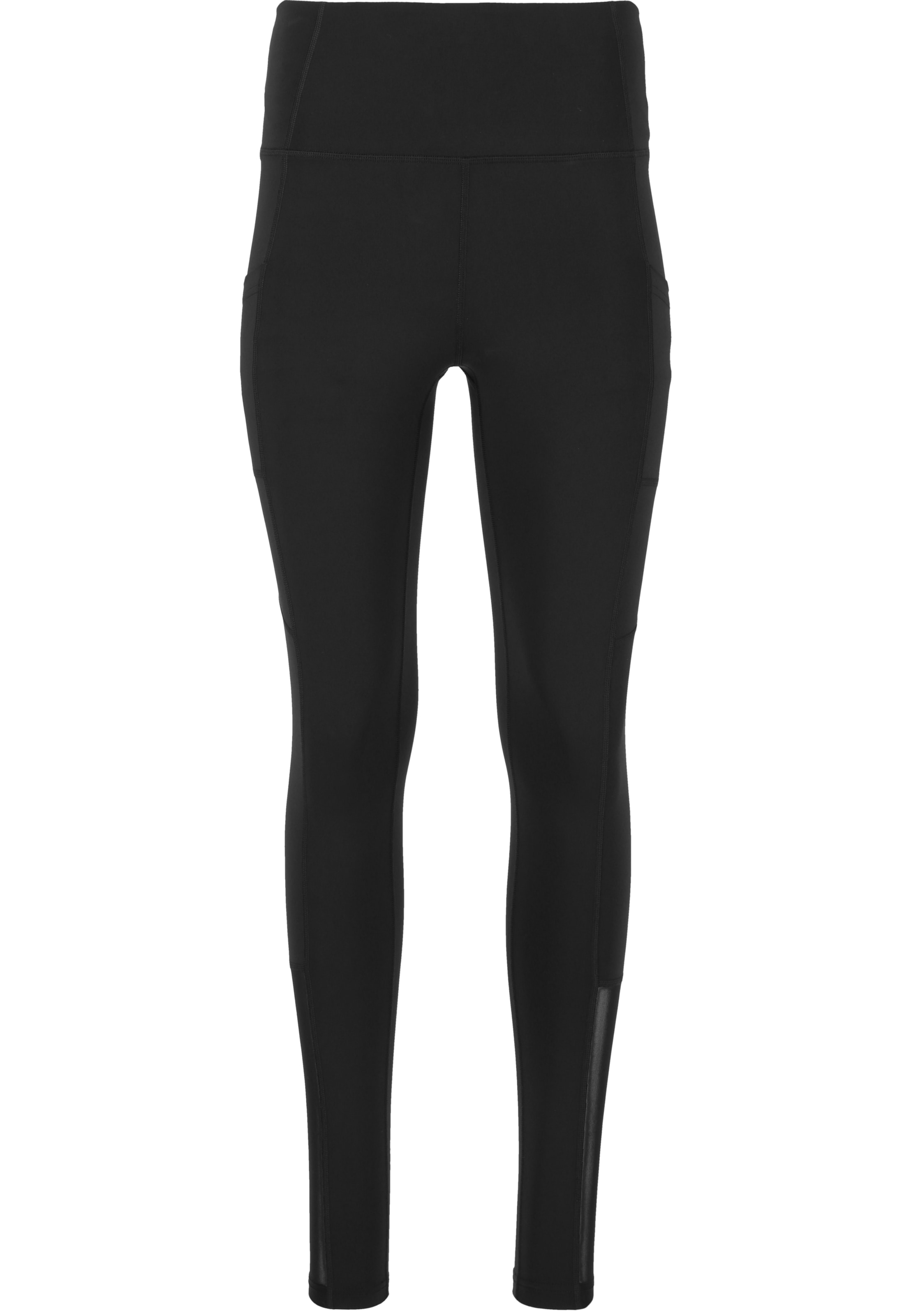 Athlecia Skinny Sporthose 'Elli' in Schwarz: Vorderseite