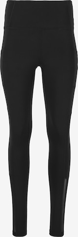 Athlecia Skinny Workout Pants 'Elli' in Black: front