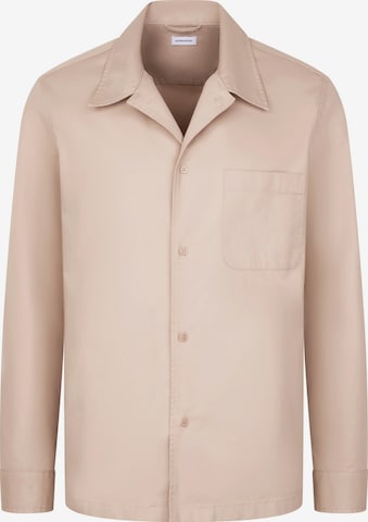 Coupe regular Chemise SEIDENSTICKER en beige : devant