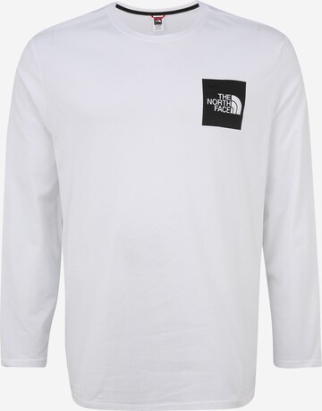 THE NORTH FACE Sweatshirt 'Fine' in Weiß: predná strana