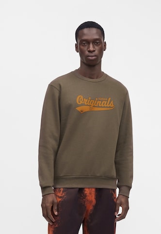 ADIDAS ORIGINALS Tréning póló - barna: elől