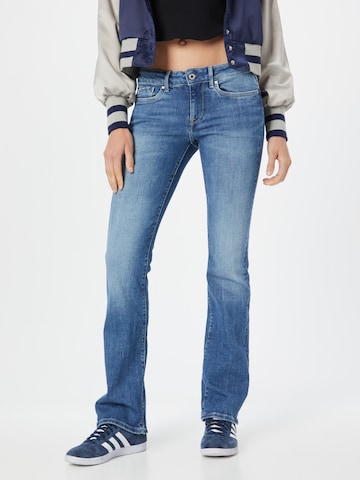 Pepe Jeans Bootcut Jeans 'PICCADILLY' i blå: framsida