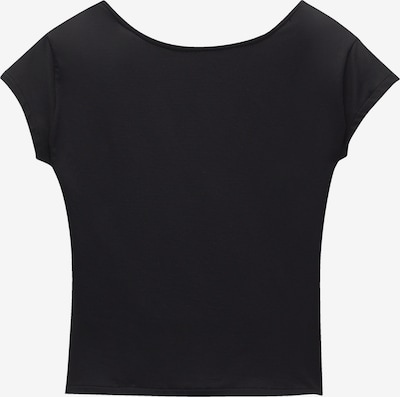 Tricou Pull&Bear pe negru, Vizualizare produs