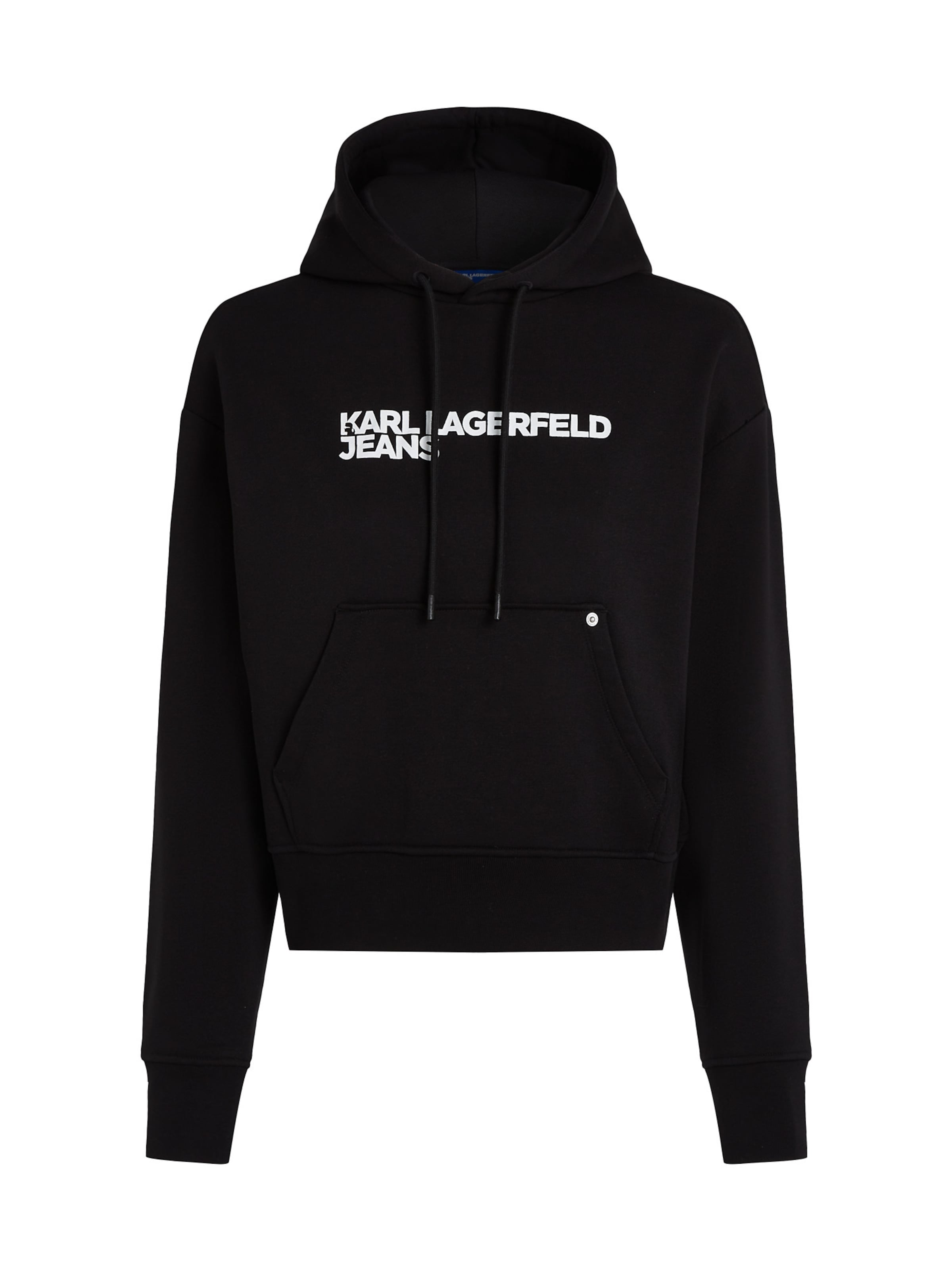 KARL LAGERFELD JEANS Mikina – černá: přední strana